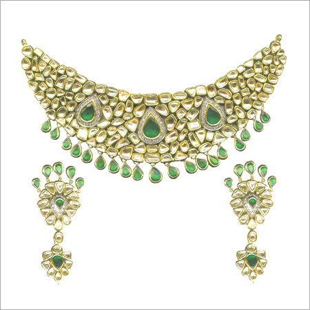 Womens Kundan Necklace Sets Size: Various Sizes Are Available