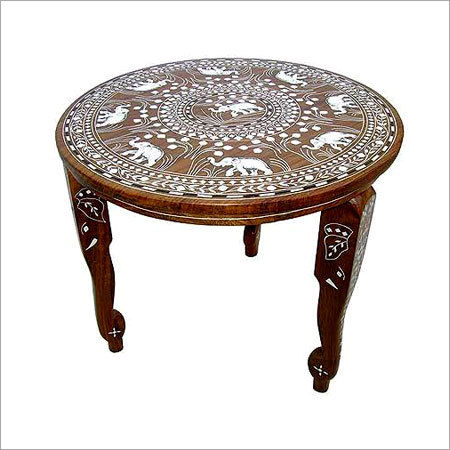 Wooden Round Table