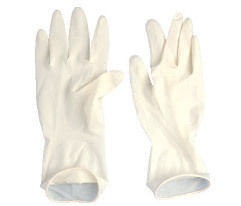 White Color Surgical Glove