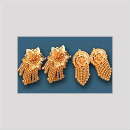 Designer Gold Earrings