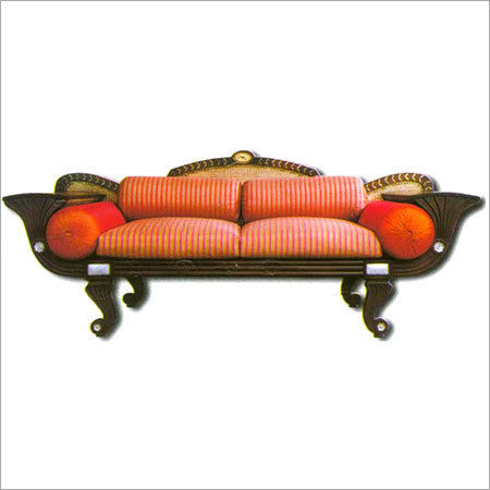 Designer Handcrafted Wooden Sofa