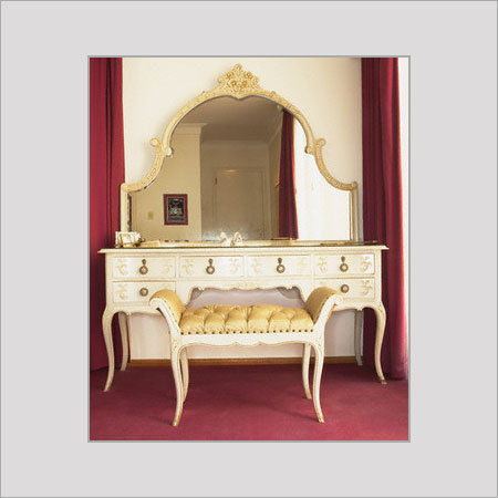Handcrafted Wooden Dressing Table