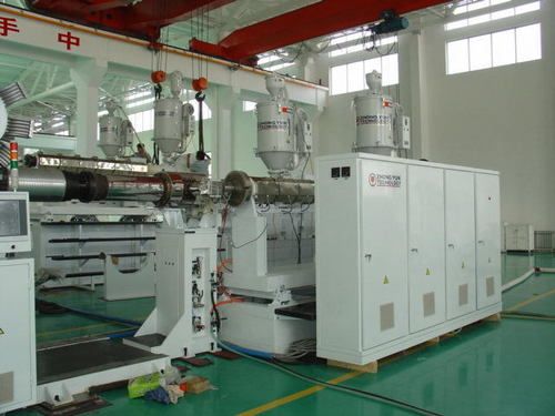 Available In Various Colors Hdpe Double Wall Corrugated Pipe Machine