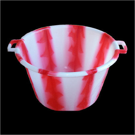 Printed Plastic Basin Tub 