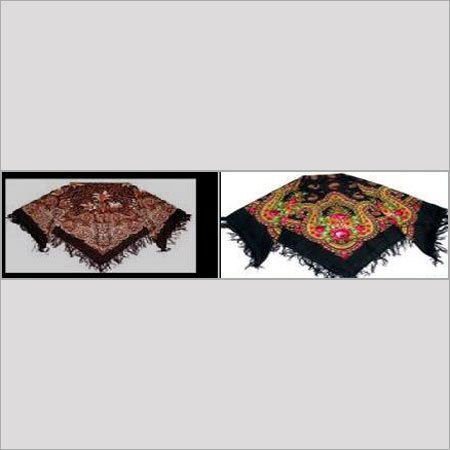 Various Colors Are Available Soft Touch Embroidered Shawls 