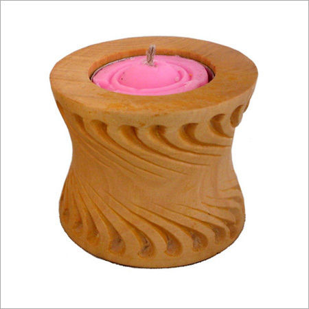 Wooden Candle Stand