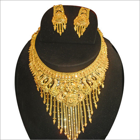 Golden Designer Plain Gold Necklaces