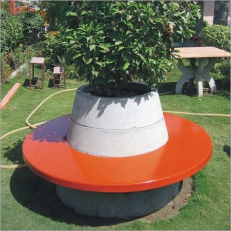 Circular Benches With Backrest 