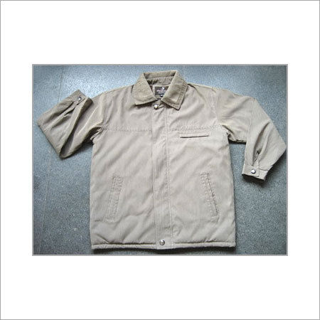 Mens Moss Jacket With Collar Chest Size: Various Sizes Are Available