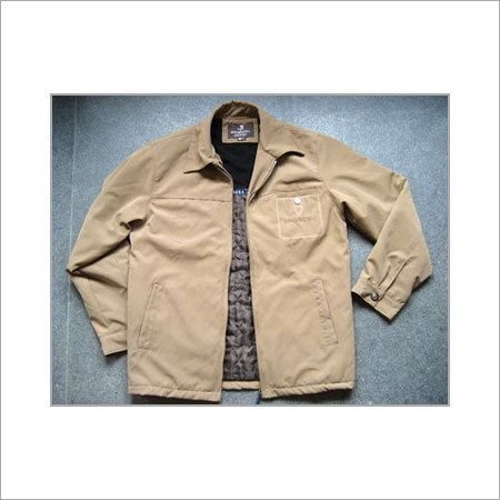 Mens Moss Jacket With Embroidery Chest Pocket Chest Size: Various Sizes Are Available