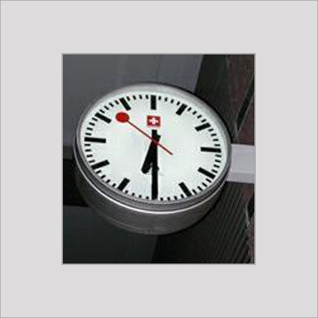 OUTDOOR WALL CLOCK