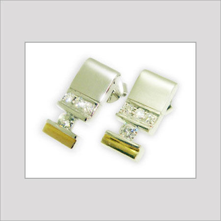 Cufflink Earrings