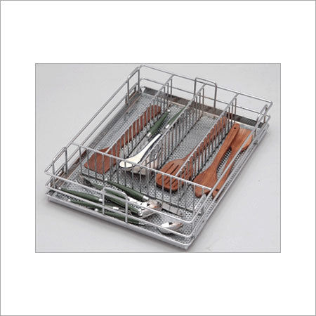 Perforated Cutlery Basket