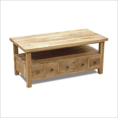 Rectangular Shape Wooden Table