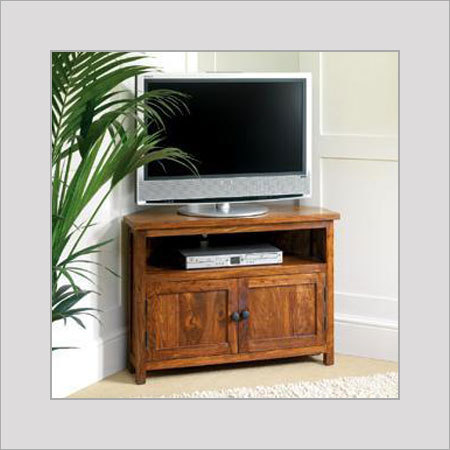 Rectangular Wooden TV Cabinets - Termite Resistant, Various Heights & Colors | Stylish Home Furniture, Space Efficient, Easy to Clean