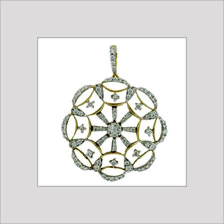 Designer Diamond Pendant  Excellent