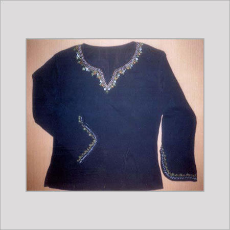 Ladies Embroidered Tops - Traditional Indian Design, Feminine Appeal, High Demand