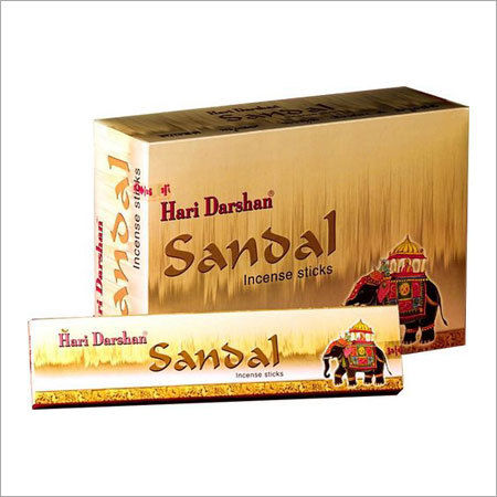 Sandal Incense Sticks - 100% Natural Pure Sandalwood Blend | Enhances Meditation, Long-Lasting Aroma, Perfect for Spiritual Ceremonies