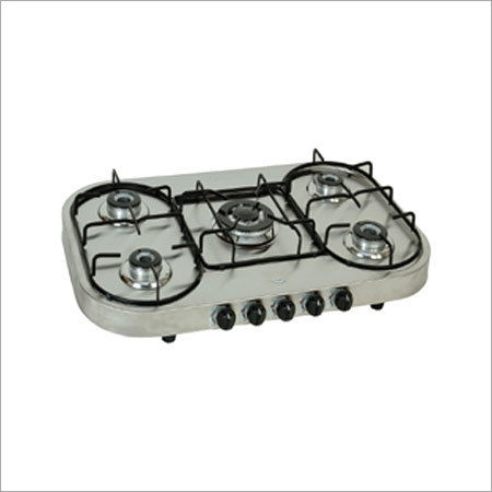 Steel Matt Finish 5 Burner Gas  Installation Type: Table Top