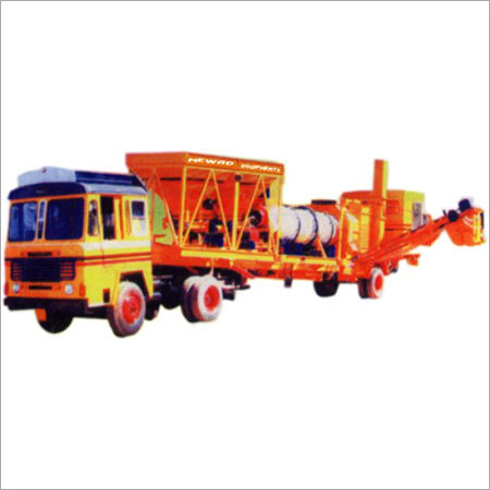 Mobile Asphalt Drum Mix Plant - Sturdy & Spacious Structure | Easy Operation, Less Maintenance, Accurate Quality Control, Proper Drying, Fastest Erection, Less Fuel Consumption