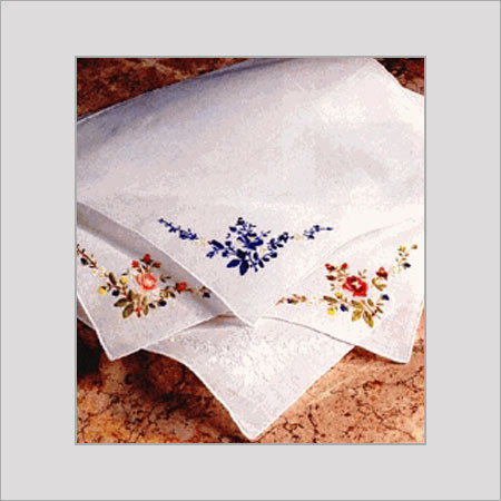 Ladies Embroidered Handkerchiefs