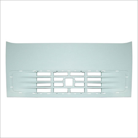 White Customized Automotive Grill Panel
