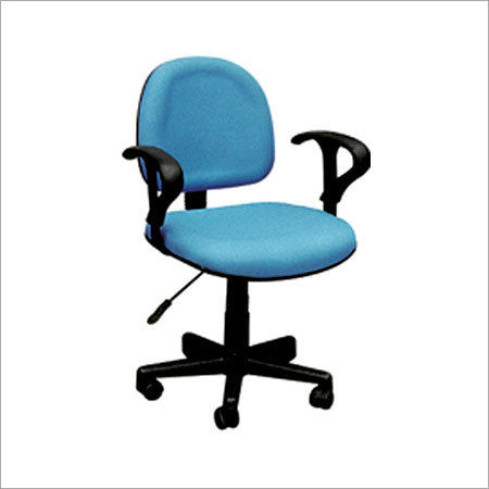 Blue Modern Rotatable Office Chair