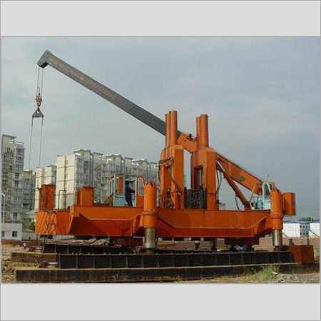 Hydraulic Static Pile Driver Construction Machine