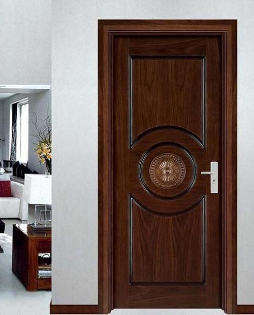 Brown Mdf Wooden Interior Doors