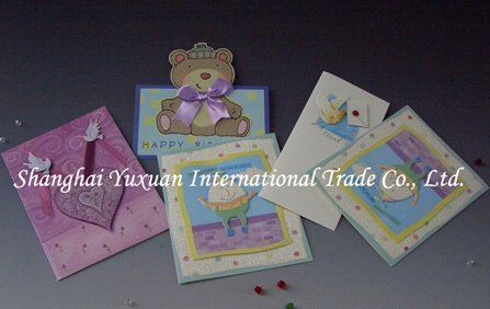 Designer Handmade Paper Greeting Cards Size: Vary