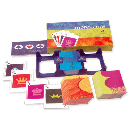 Designer Playing Cards - 3 Packs of Plastic-coated Cards | Brightly Colored Artistic Packaging, Superior Quality Non-markable Cards, Ideal for Gifts and Collectibles