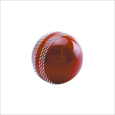 Red Cricket Leather Ball