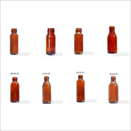 Customized Amber Glass Bottles