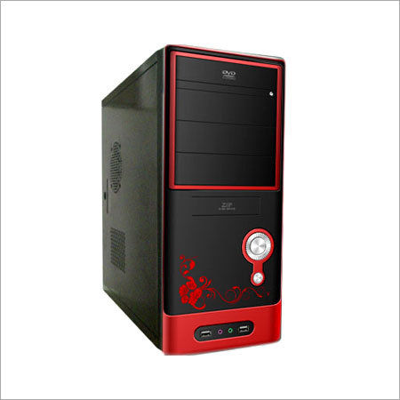 Black Red Smart Computer Case (949B)