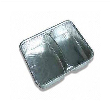 Aluminum Food Container - Leak-Proof, Silver | Eco-Friendly, Oven & Microwave Safe, Versatile for Fast Food and Catering