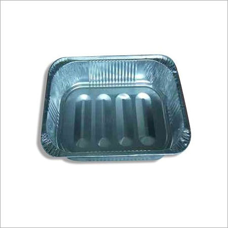 Disposable Aluminium Foil Food Container - Virgin Quality, Lightweight Design, Leak-Proof | Maintains Food Quality, Versatile for Kitchen Use, Elegant Silver Finish