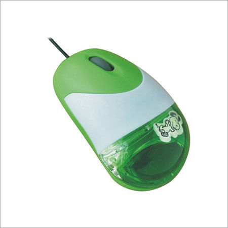 Green Mini Liquid Computer Mouse