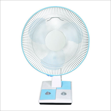 White 16 Inch Desk Fan