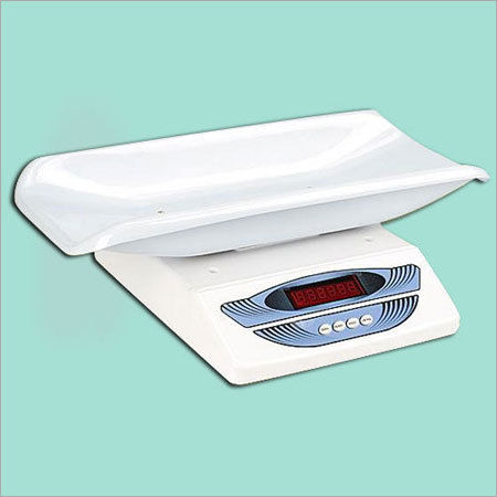 White Digital Baby Weighing Scales