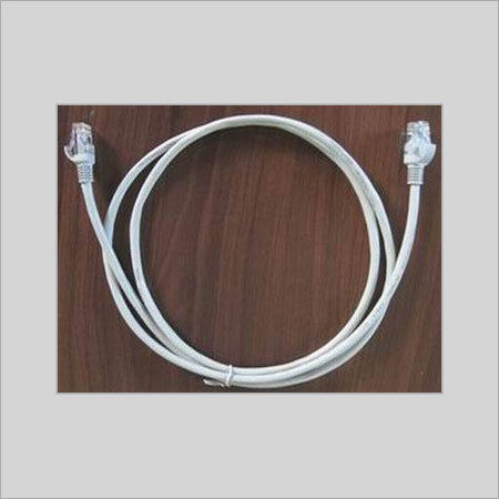 White Flexible Computer Networking Cables