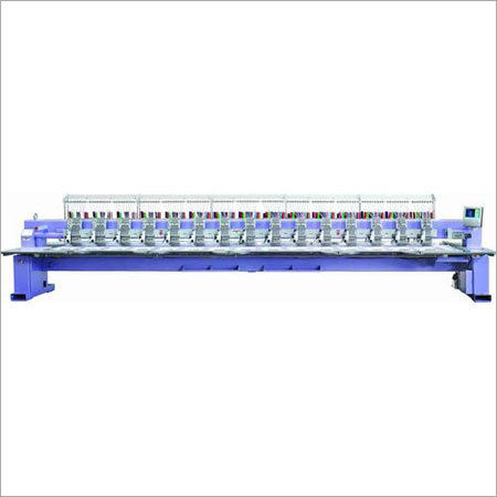 High Speed Flat Embroidery Machine - 1100RPM Performance | Noise and Tremor Reduction, Multi-Language System, Optical Inductor Stitch Monitoring