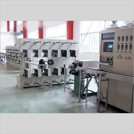 White Optical Fiber Cable Machine