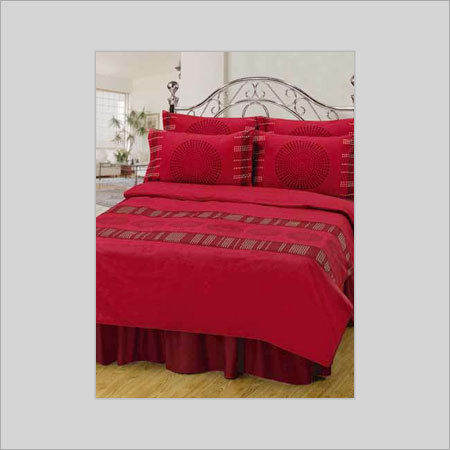 Plain Red Color Bed Sheets