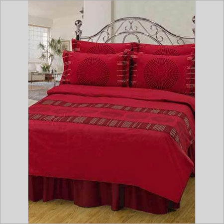 Washable Red Color Bed Sheets