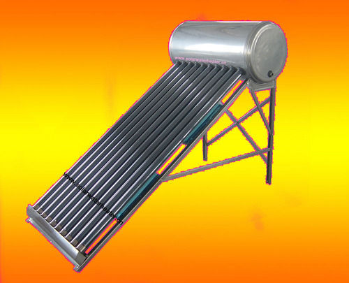 Silver Sturdy Design Solar Water Heater