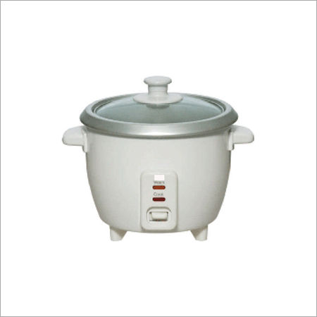 White 1 Liter Electric Rice Cooker