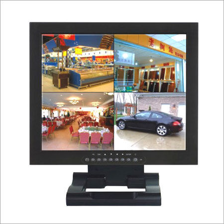 17" Tft Lcd Monitor With Built-In Dvr Brightness: 300 Cd/M