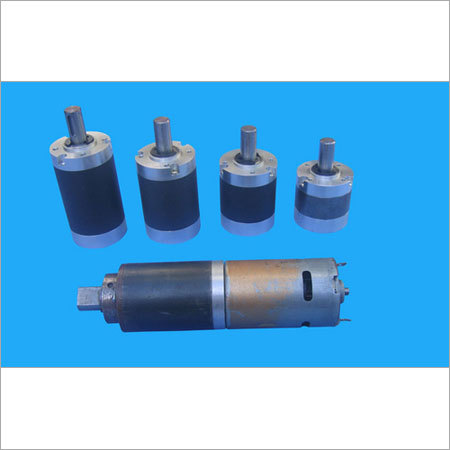 Black 44Mm Planet Gear Motor