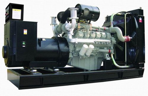 Black Daewoo Engine Series Diesel Generator