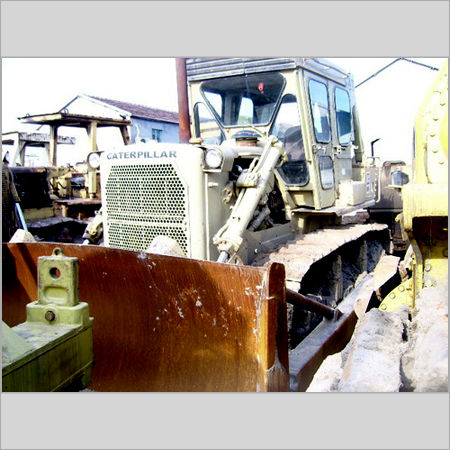 White High Tensile Strength Caterpillar Bulldozer